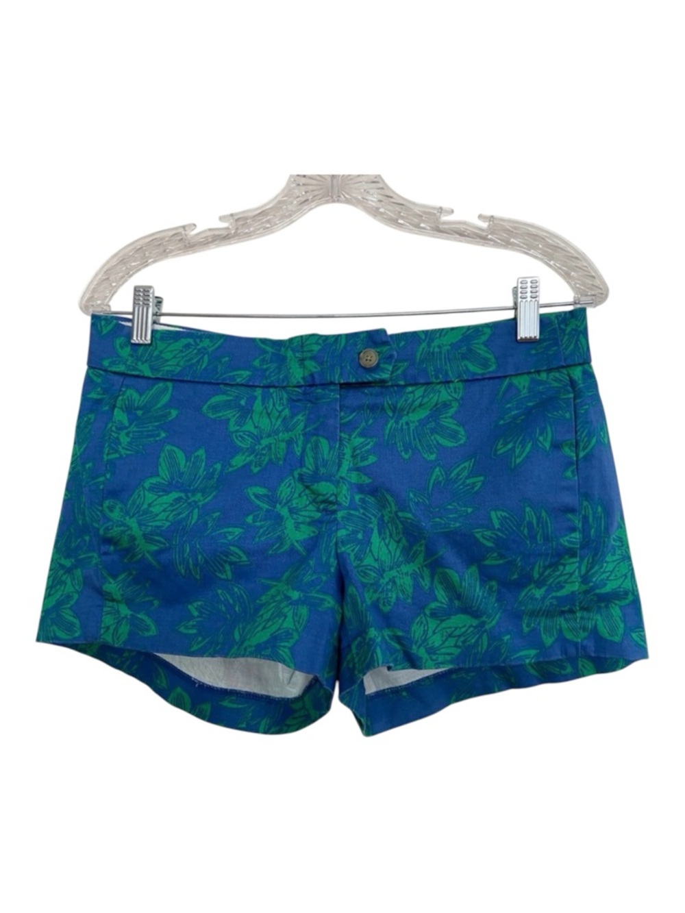 J Crew Chino Blue Green Shorts